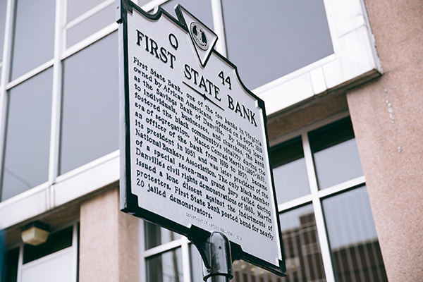 first state bank sign