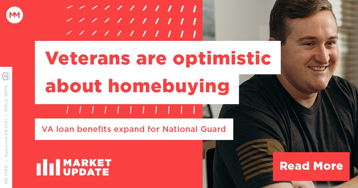 Veterans Are Optimistic About Homebuying And VA Loan Benefits Expand   Bid 10615 4 16 Market Update Social Share 